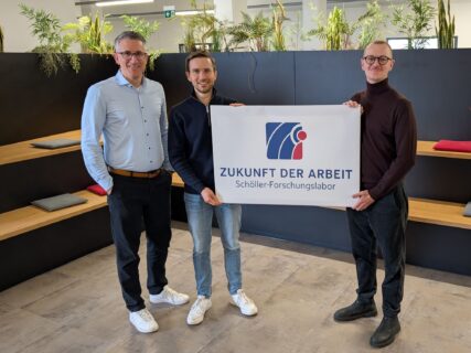 Towards entry "Baton Handover at the Schöller Future of Work LabCopy"